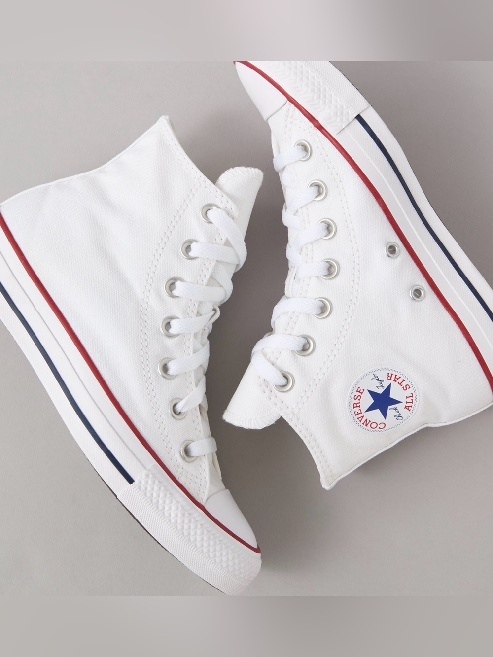 Converse Chuck Taylor All Star High-Top Canvas Sneakers - White